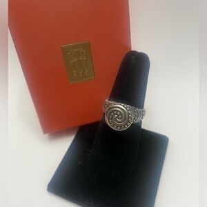 ⭐️JAMES AVERY⭐️Sterling Silver African Beaded Ring - Size ~ 8